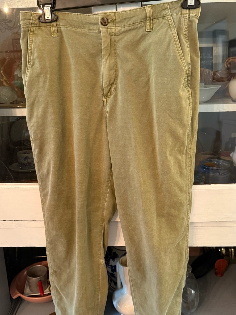 Women’s Olive Green Casual Pants